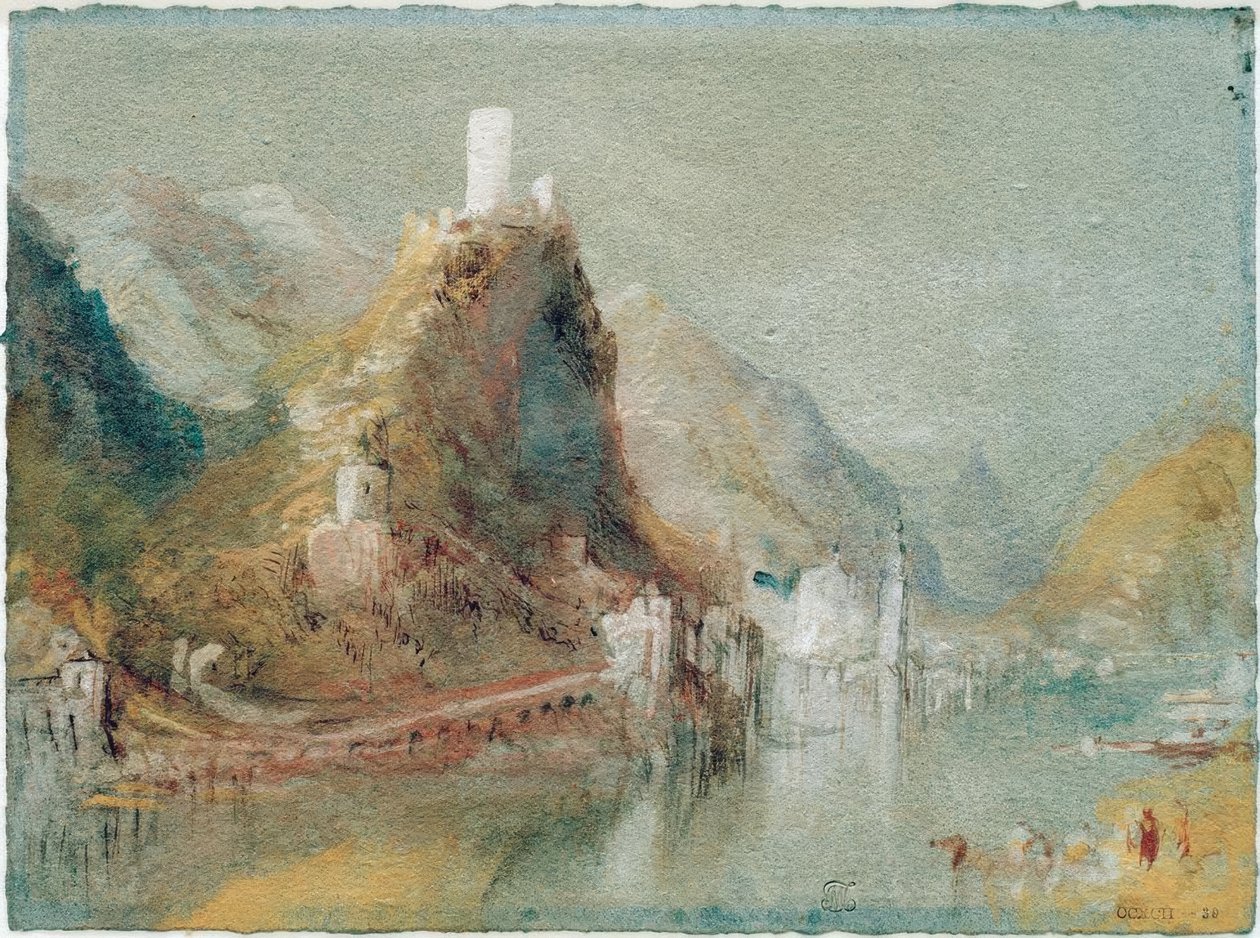 Cochem vista da sud da Joseph Mallord William Turner