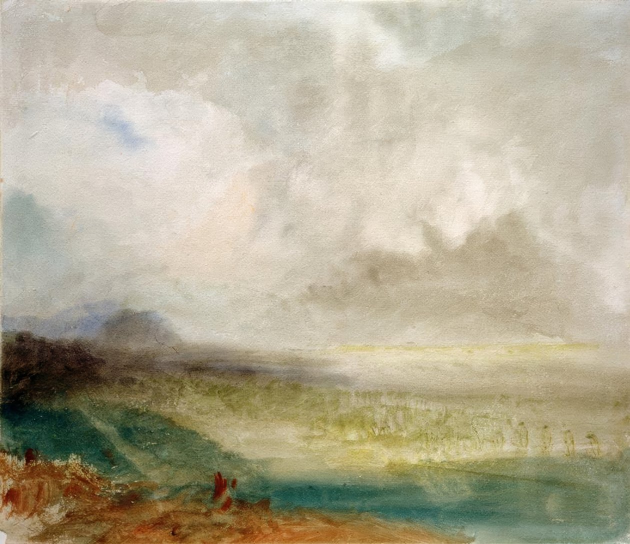 La valle del Rodano presso Sion da Joseph Mallord William Turner