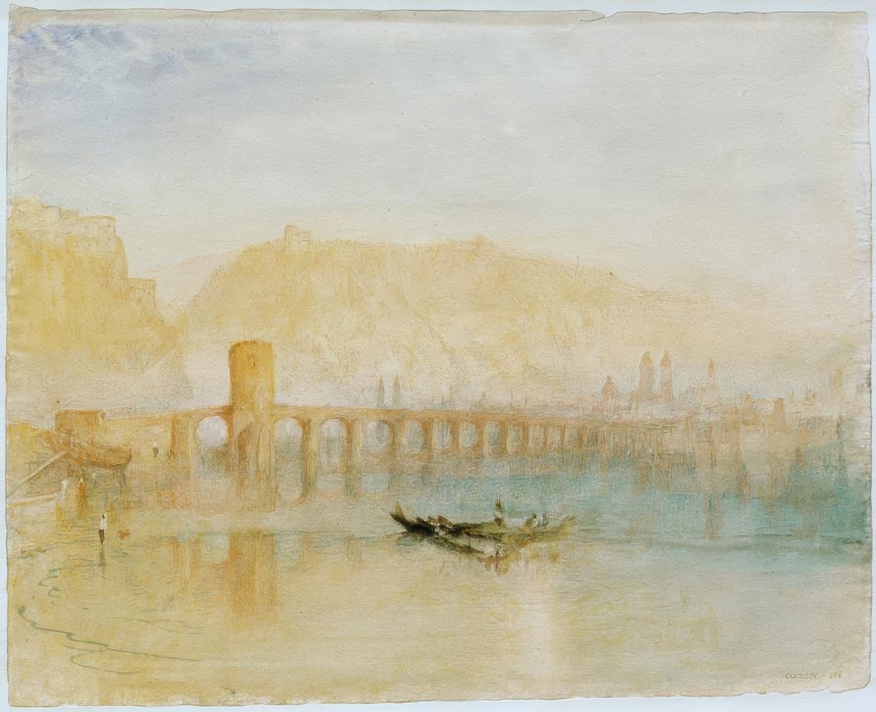 Il ponte della Mosella a Coblenza da Joseph Mallord William Turner