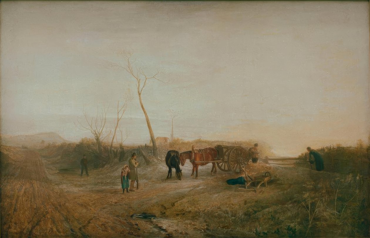 Mattina gelida da Joseph Mallord William Turner