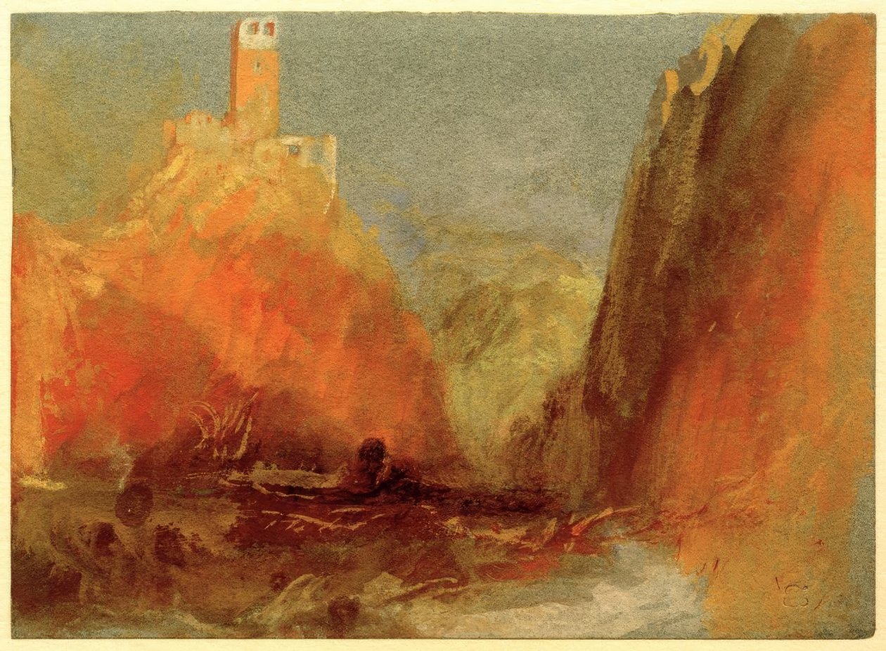 Mosella(?) da Joseph Mallord William Turner