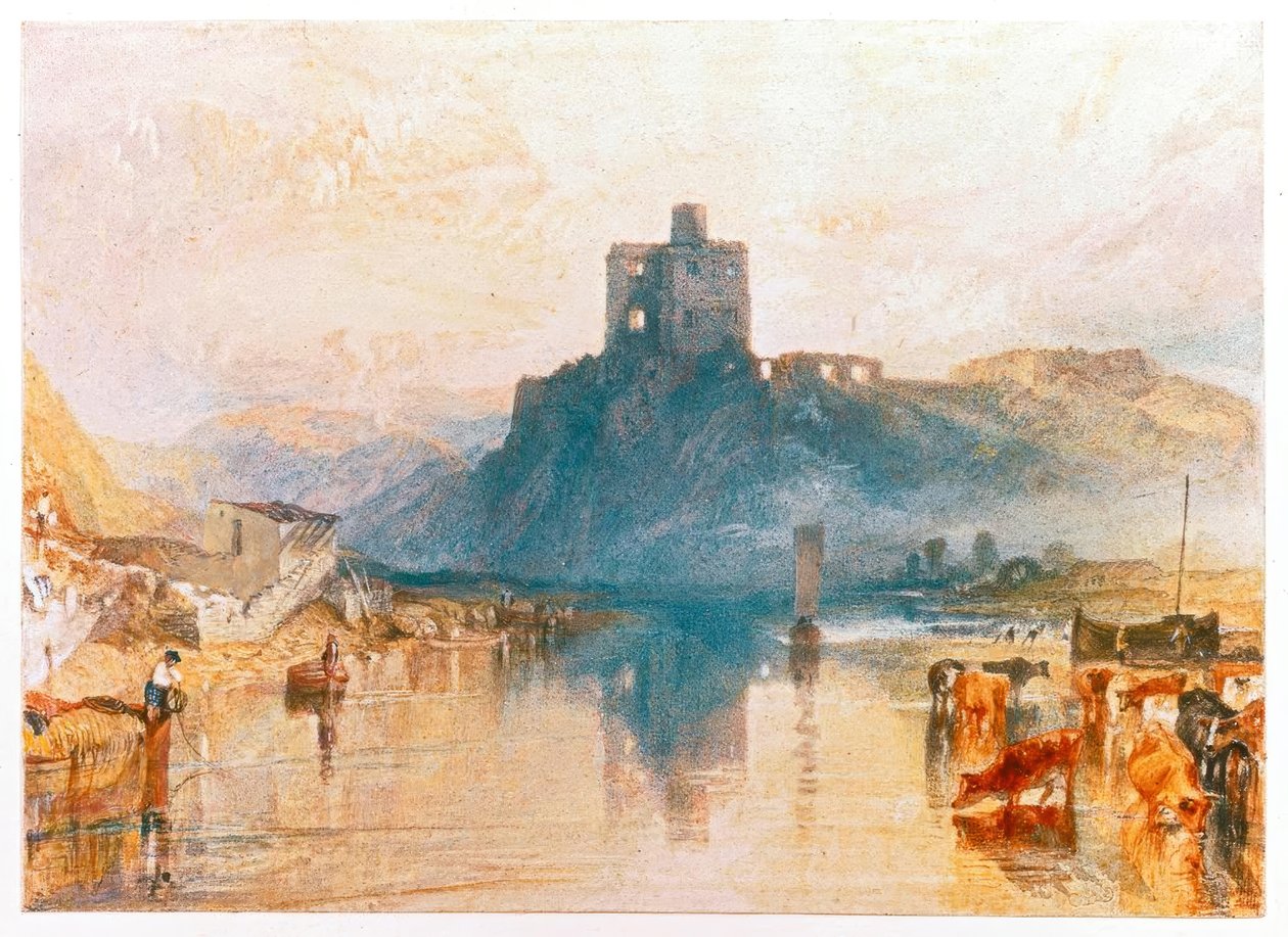 Castello di Norham, sul fiume Tweed da Joseph Mallord William Turner