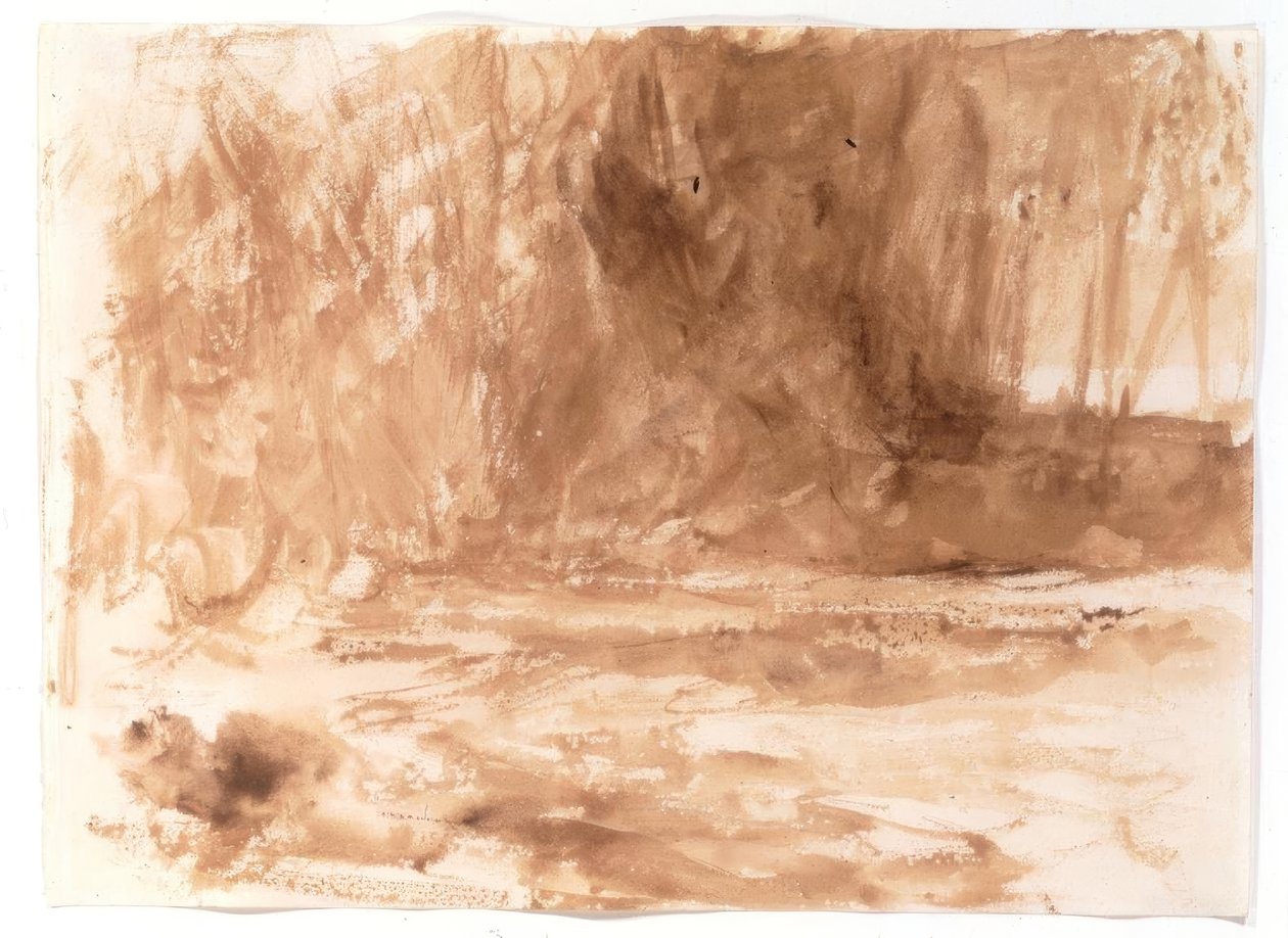 Studio sul fiume Washburn, Yorkshire da Joseph Mallord William Turner