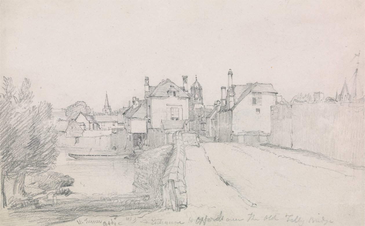 Oxford, Ponte della Follia da William Turner of Oxford