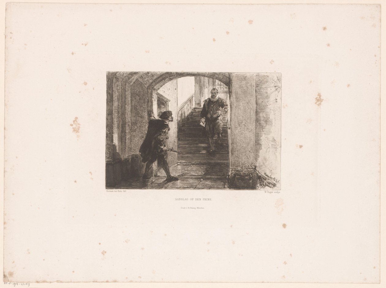 Attentato al principe, 1584 da William Unger