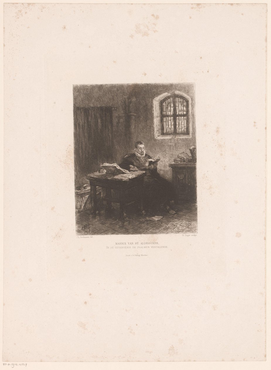 Filippo di Marnix di Sint-Aldegonde in prigione da William Unger