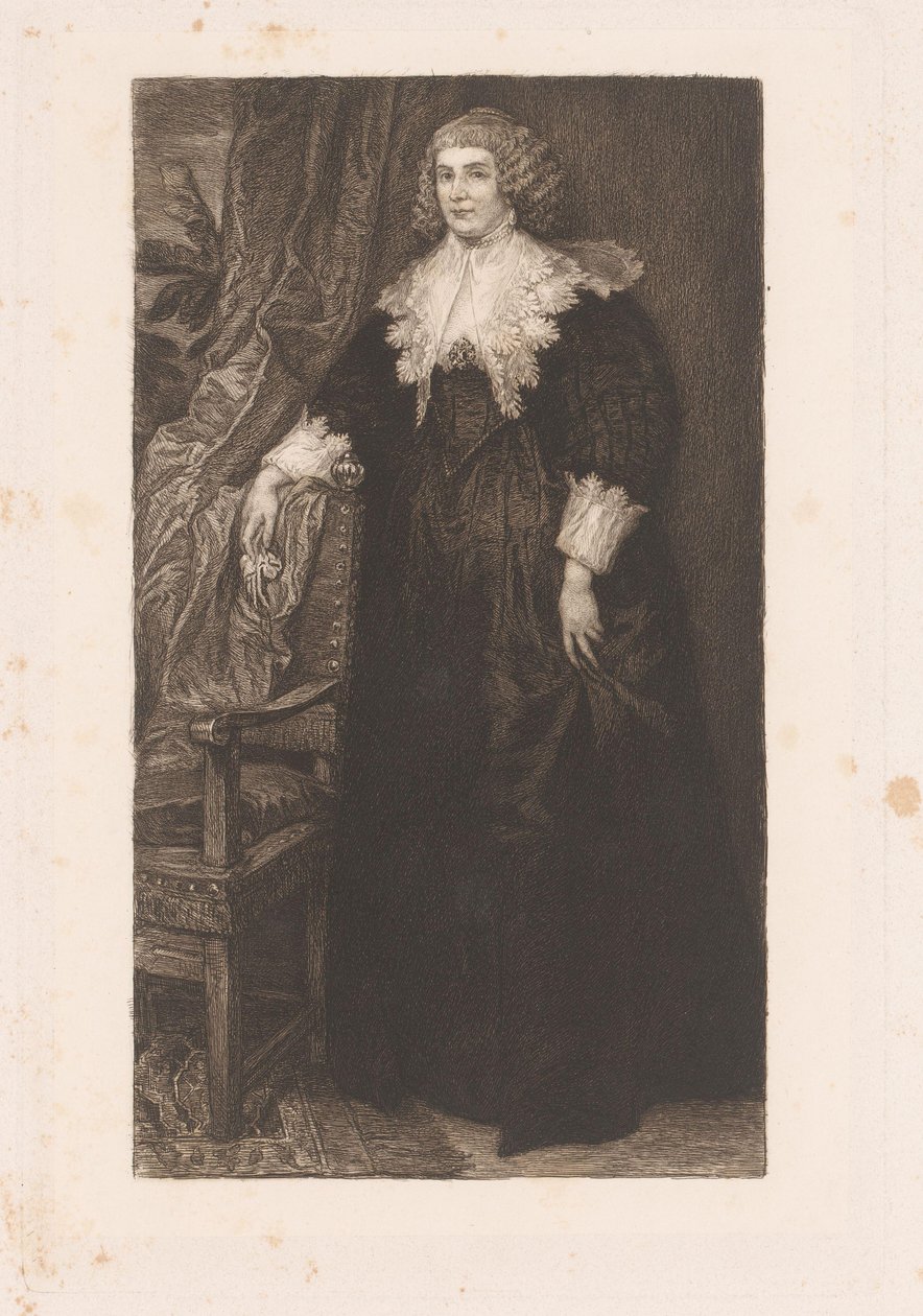 Ritratto di Anna van Craesbecke da William Unger