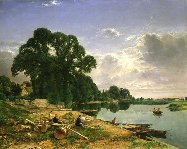 Sul Tamigi, c.1870 da William W. Gosling
