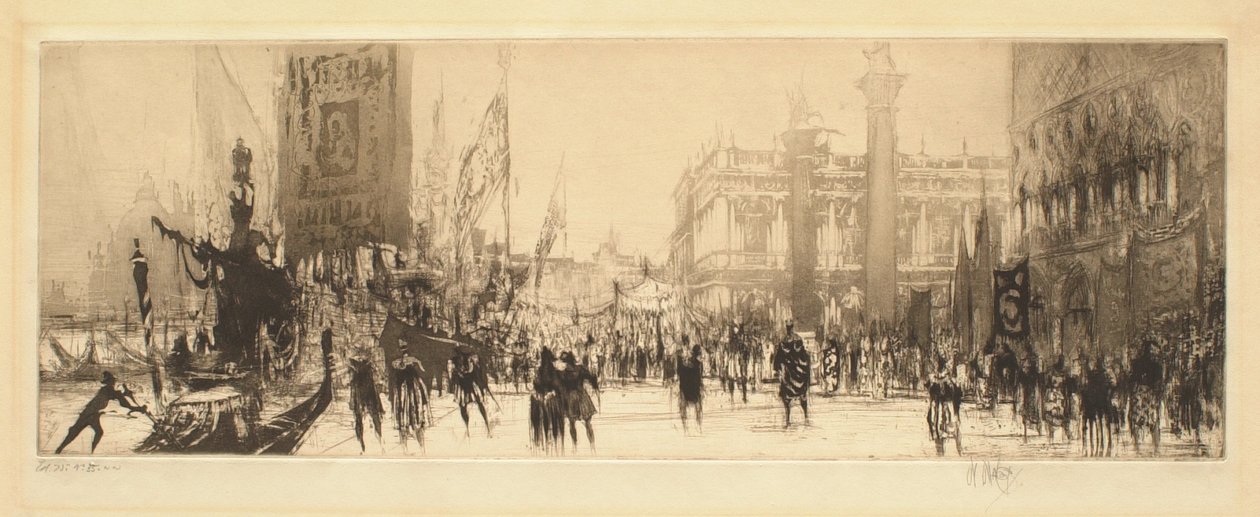 Una festa veneziana da William Walcot