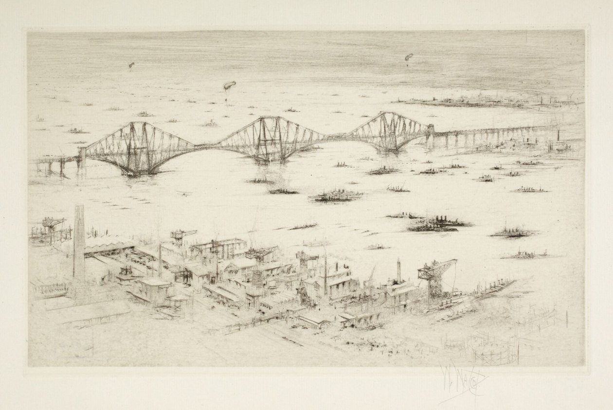 Ponte sul Forth da William Walcot