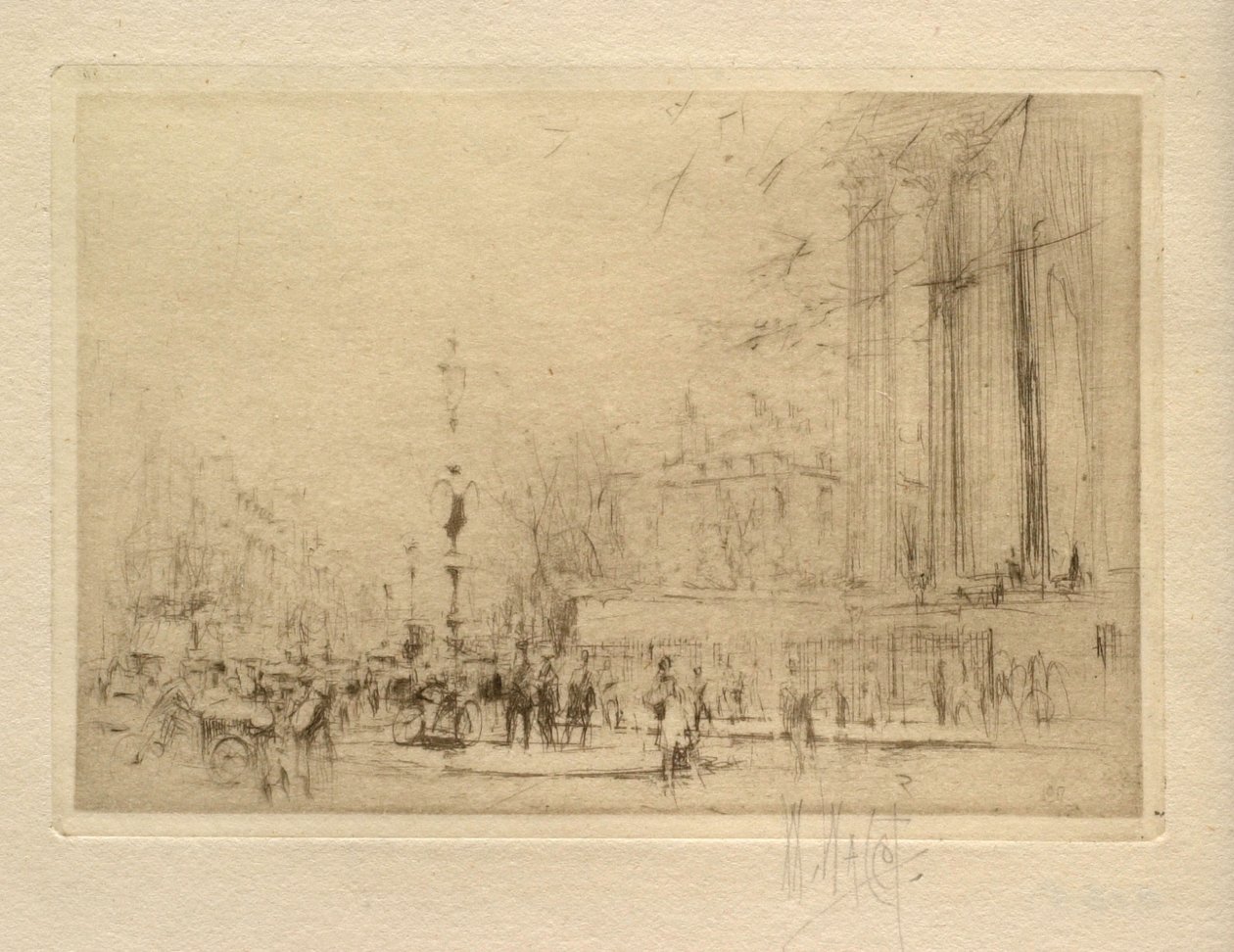 La Madeleine, Parigi da William Walcot
