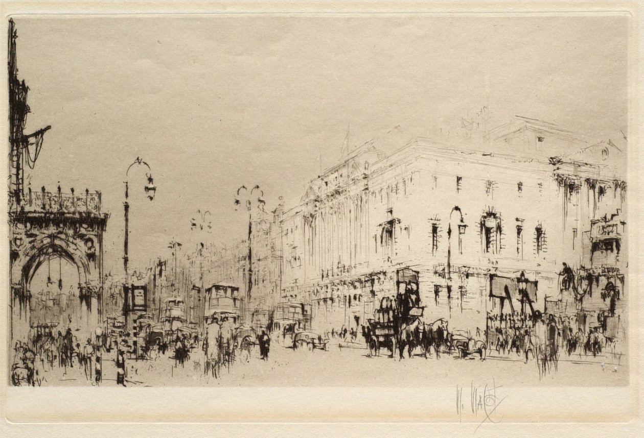 Strada di Londra da William Walcot