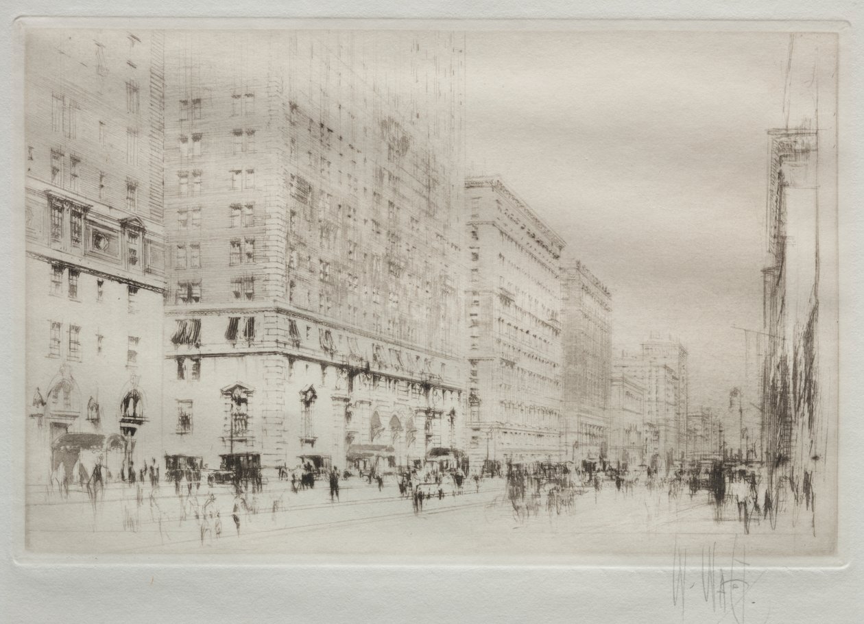 Park Avenue, New York da William Walcot