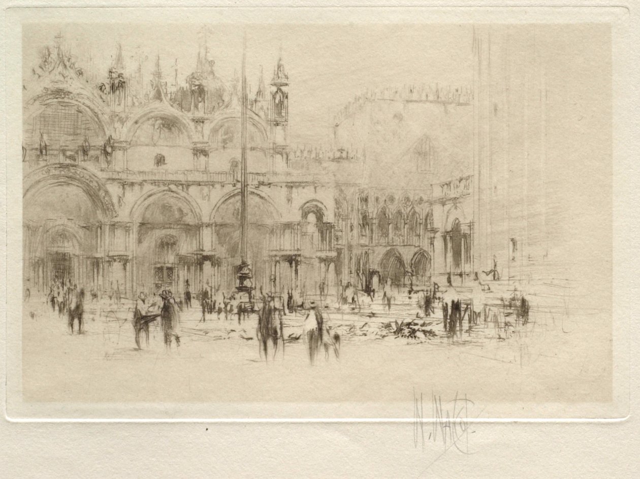 Piazza San Marco (serie Venezia, n. 2) da William Walcot