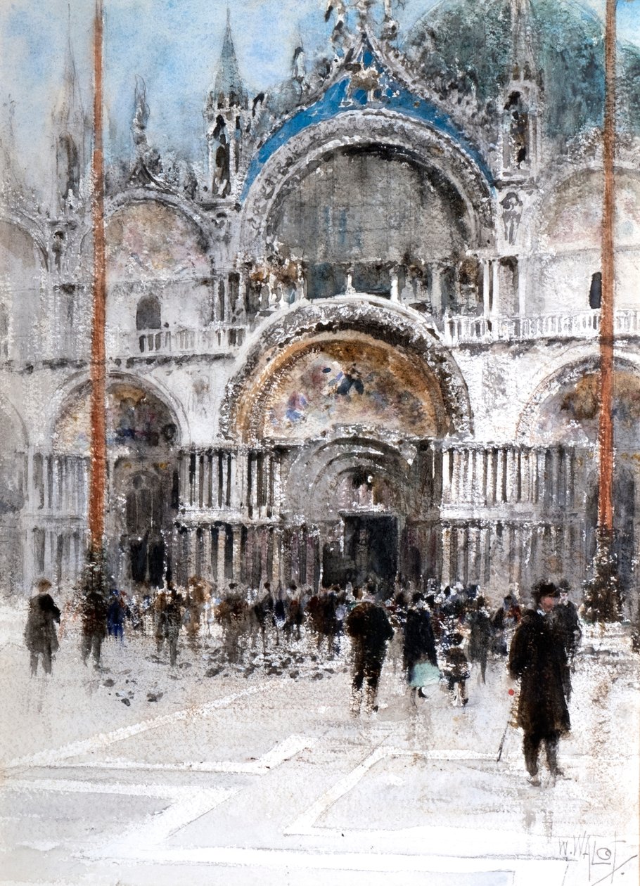 Il portico, San Marco Venezia da William Walcot