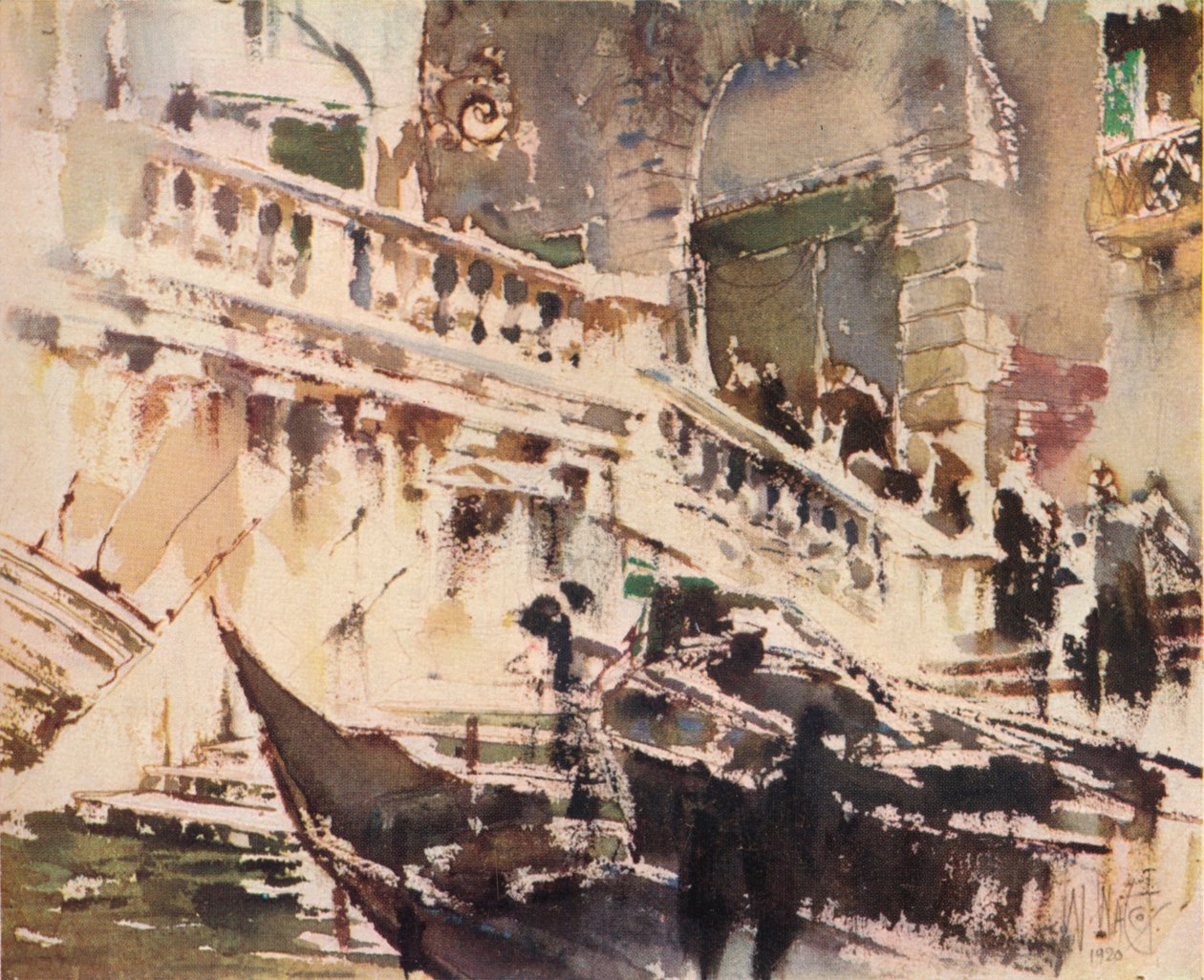 Il Rialto, Venezia, 1920 da William Walcot
