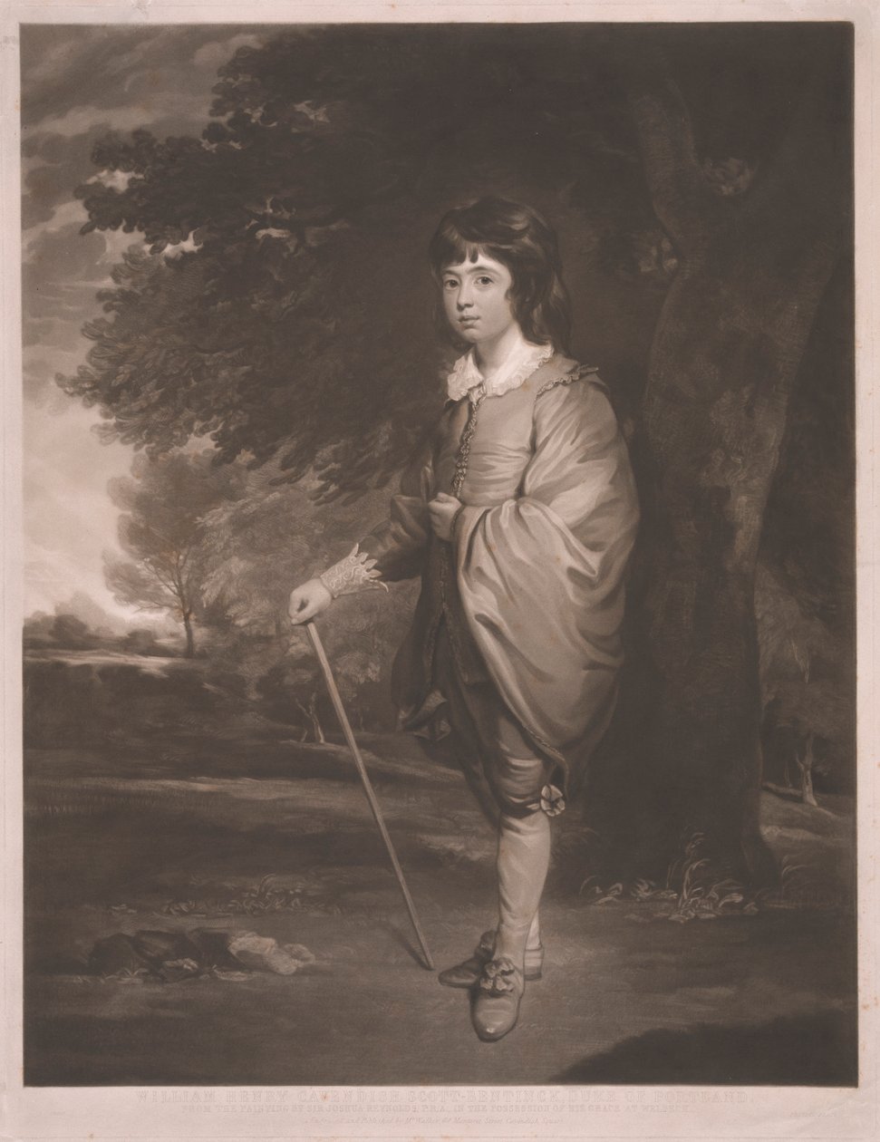 William Henry Cavendish Scott-Bentinck, Duca di Portland, quando Marchese di Titchfield da William Walker