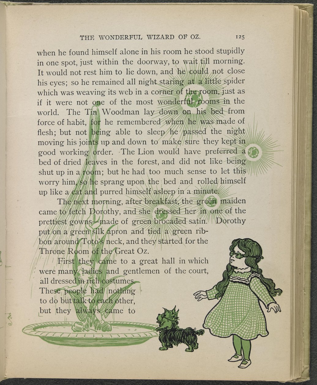 Illustrazione da "Il meraviglioso mago di Oz" di Lyman Frank Baum da William Wallace Denslow