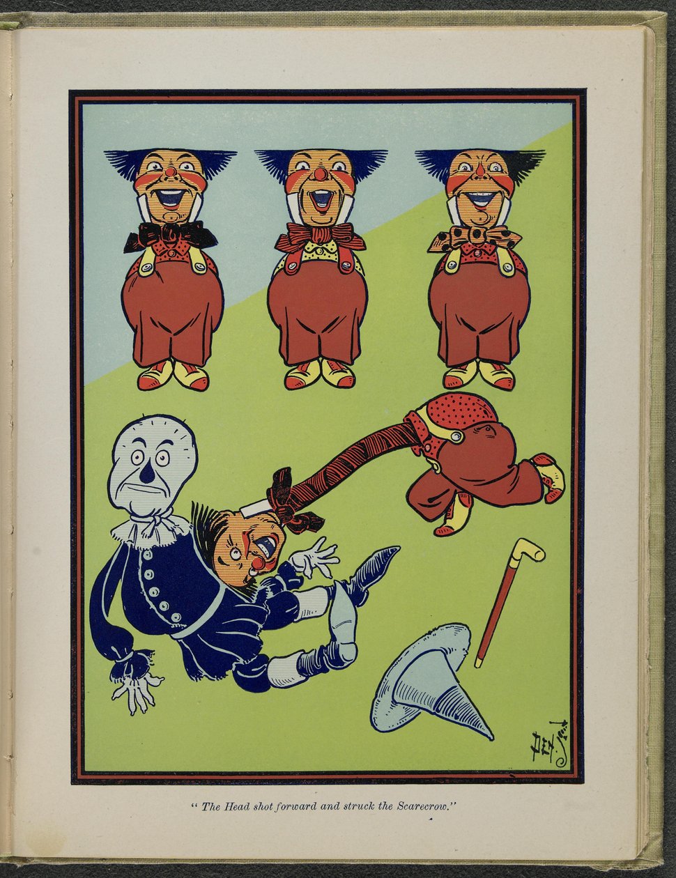 Illustrazione da "Il meraviglioso mago di Oz" di Lyman Frank Baum da William Wallace Denslow