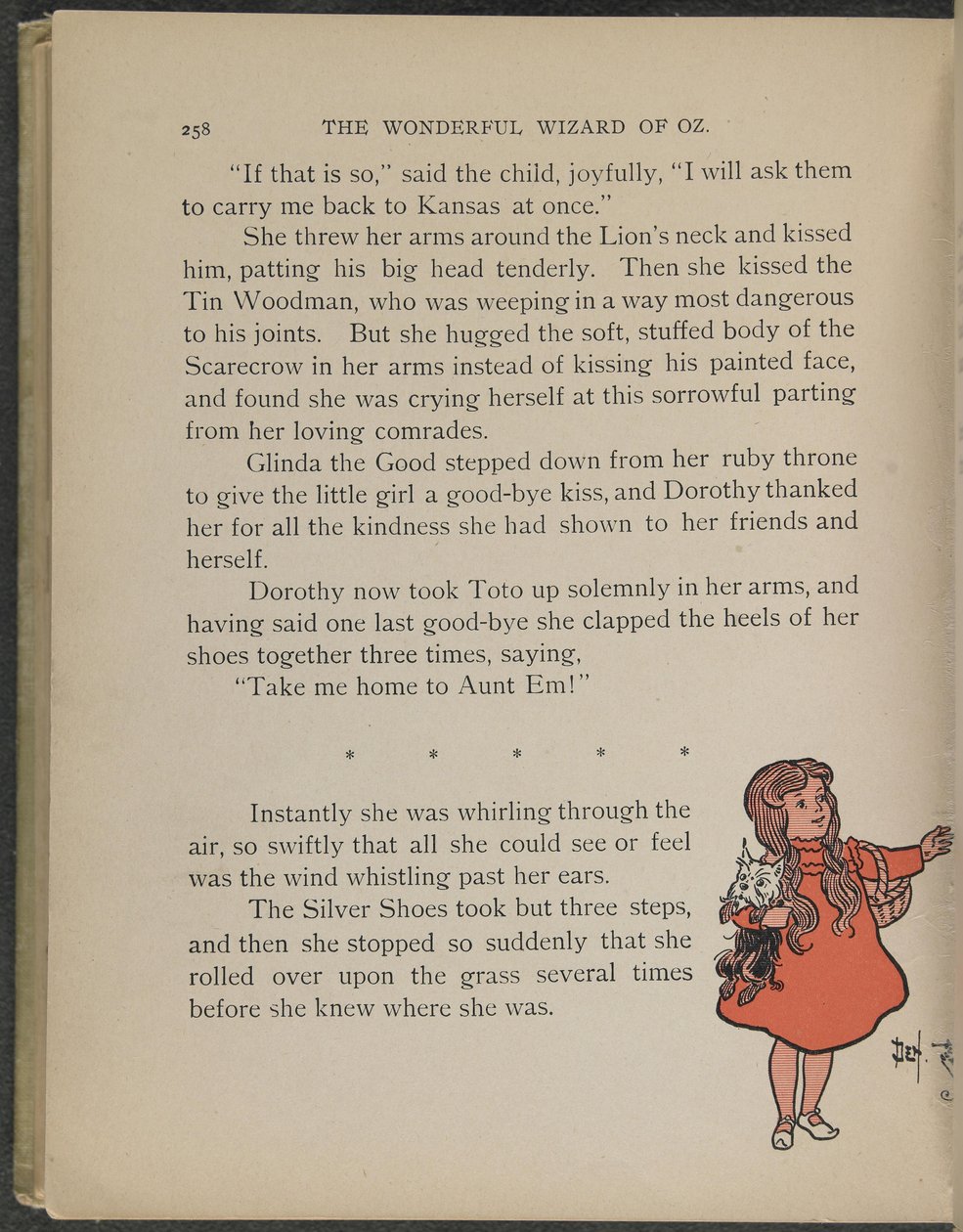 Illustrazione da "Il meraviglioso mago di Oz" di Lyman Frank Baum da William Wallace Denslow