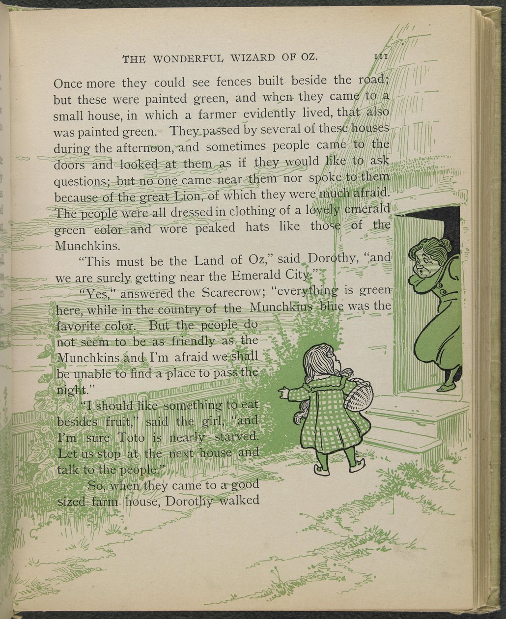 Illustrazione da "Il meraviglioso mago di Oz" di Lyman Frank Baum da William Wallace Denslow