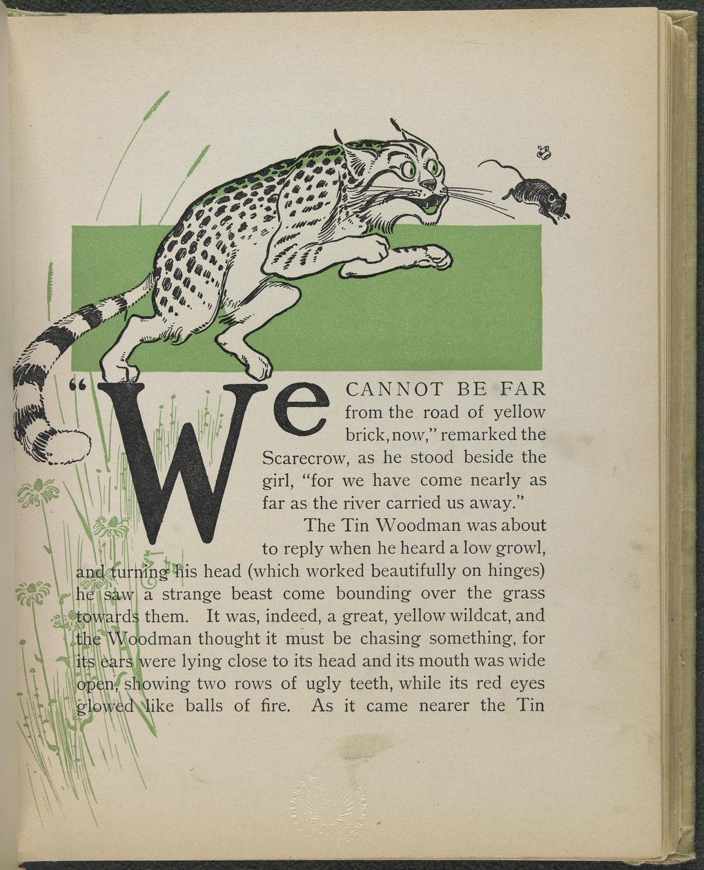 Illustrazione da "Il meraviglioso mago di Oz" di Lyman Frank Baum da William Wallace Denslow