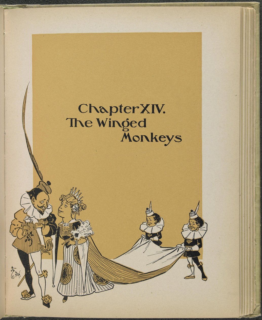 Illustrazione da "Il meraviglioso mago di Oz" di Lyman Frank Baum da William Wallace Denslow