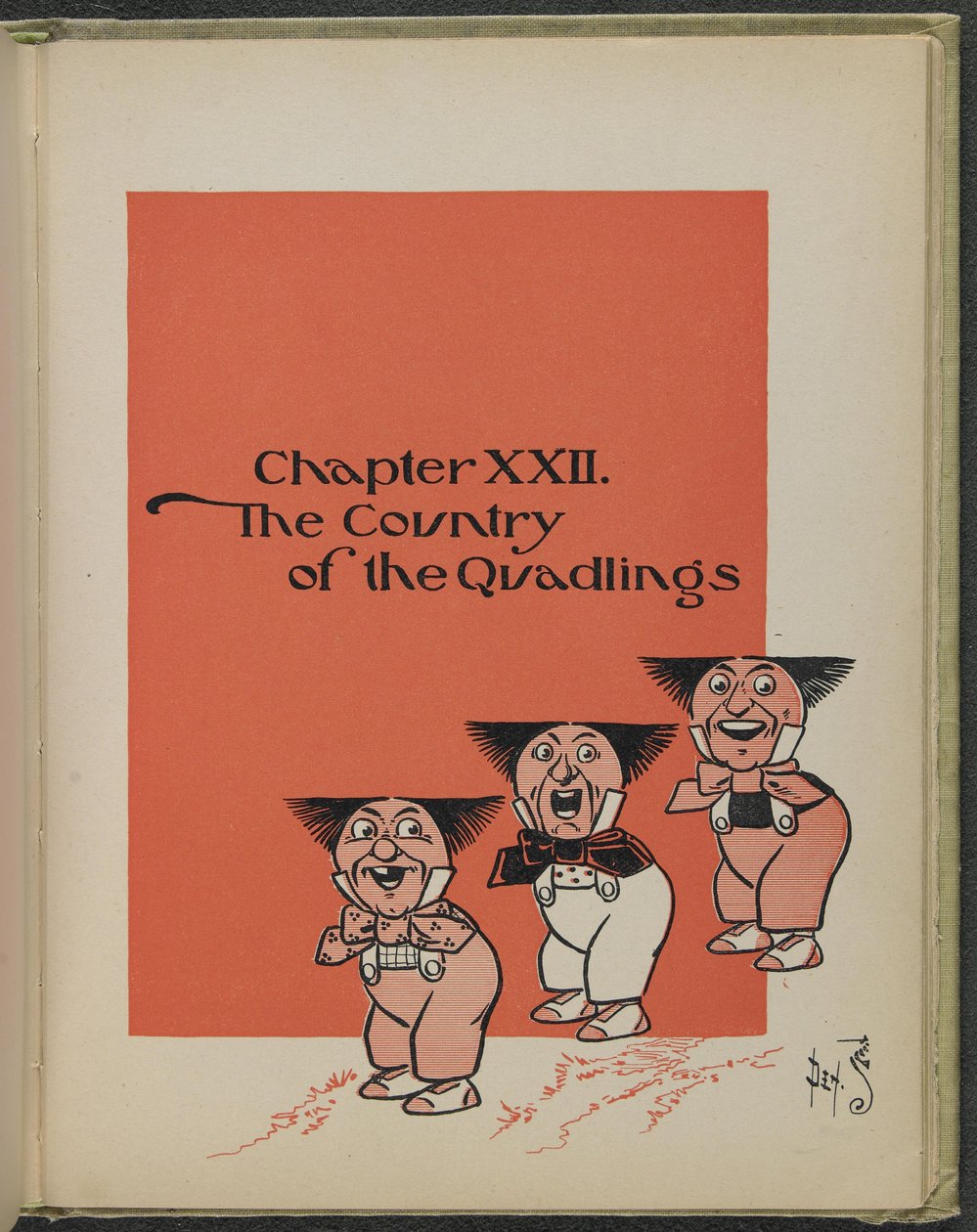 Illustrazione da "Il meraviglioso mago di Oz" di Lyman Frank Baum da William Wallace Denslow