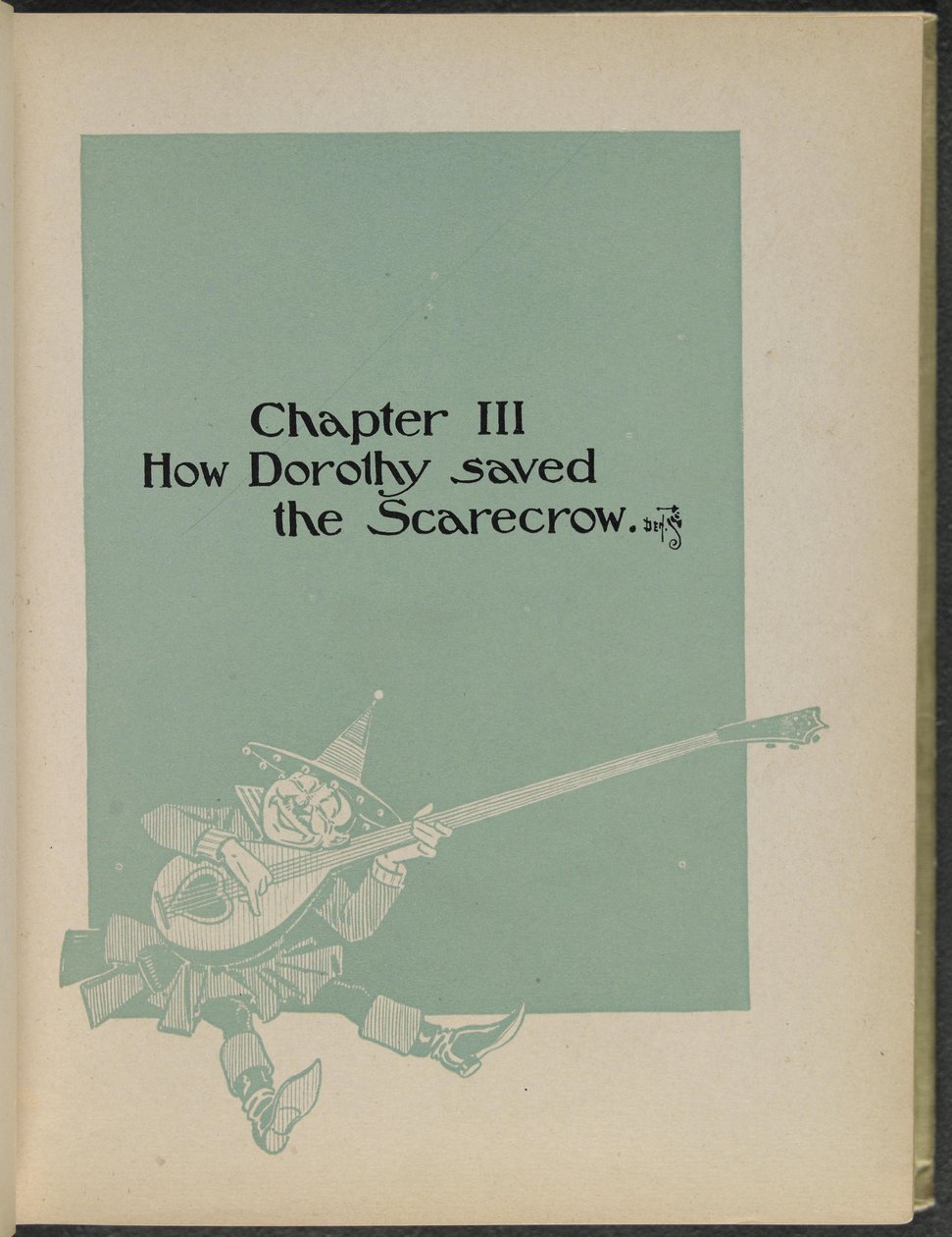 Illustrazione da "Il meraviglioso mago di Oz" di Lyman Frank Baum da William Wallace Denslow
