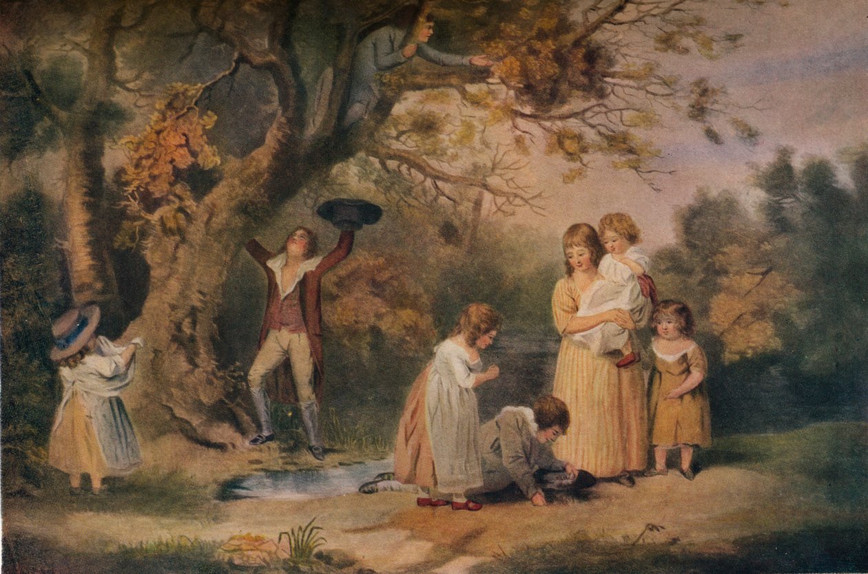 Bambini che Cercano Nidi di Uccelli, 1789 da William Ward