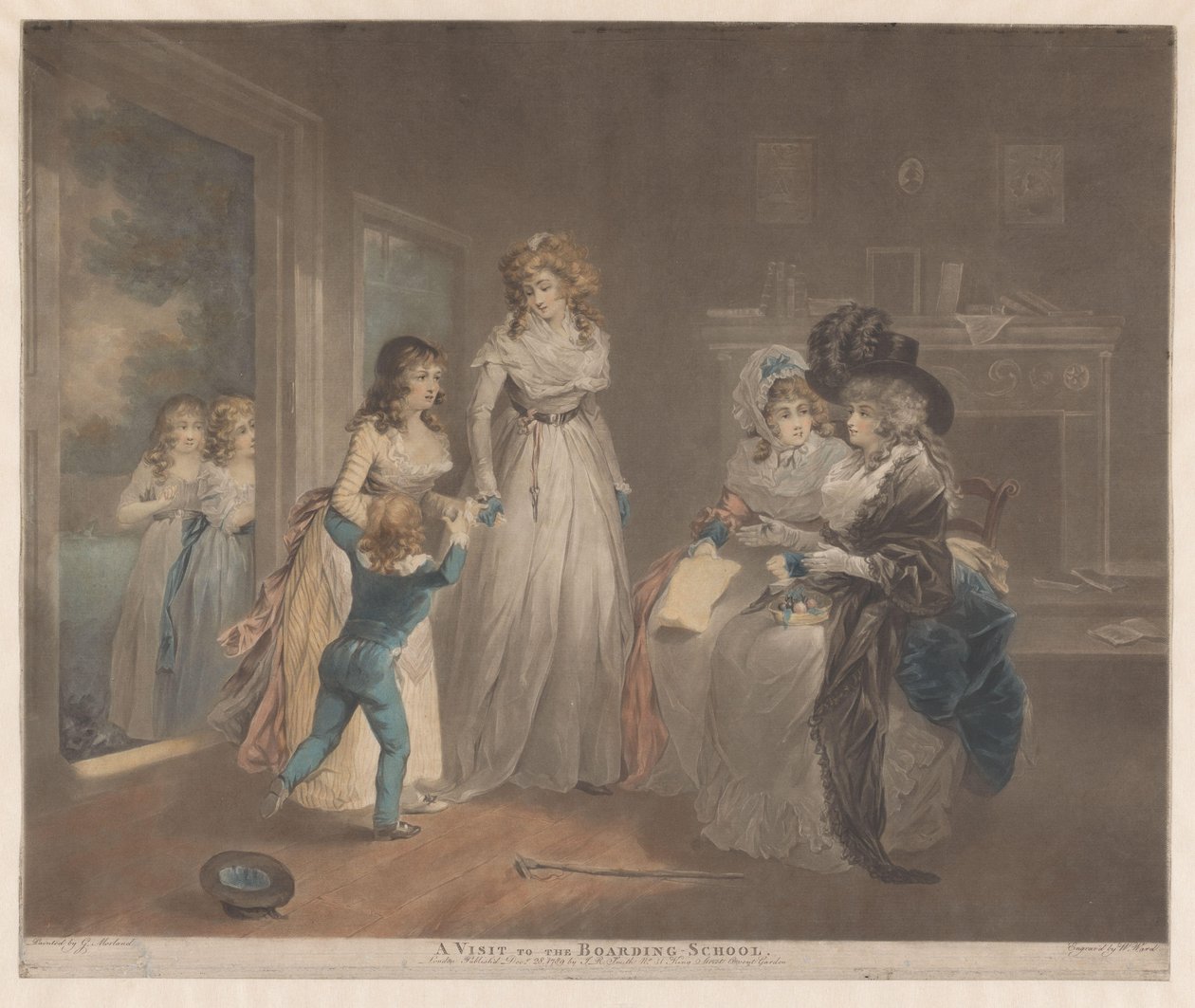 Madre visita la figlia al collegio da William Ward
