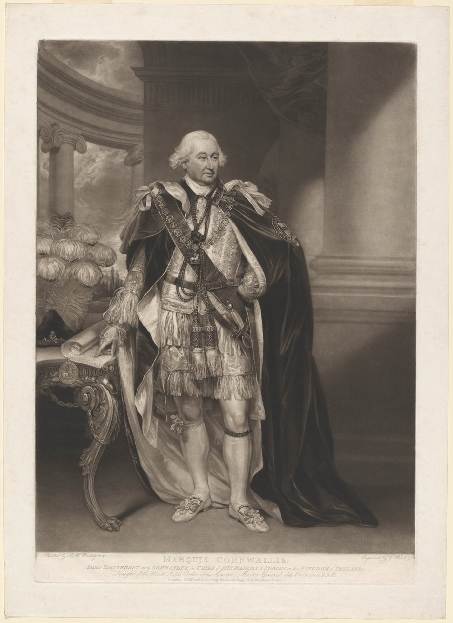 Lord Cornwallis da William Ward after Sir William Beechey