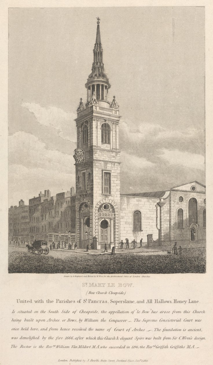 St. Mary le Bow da William Wise