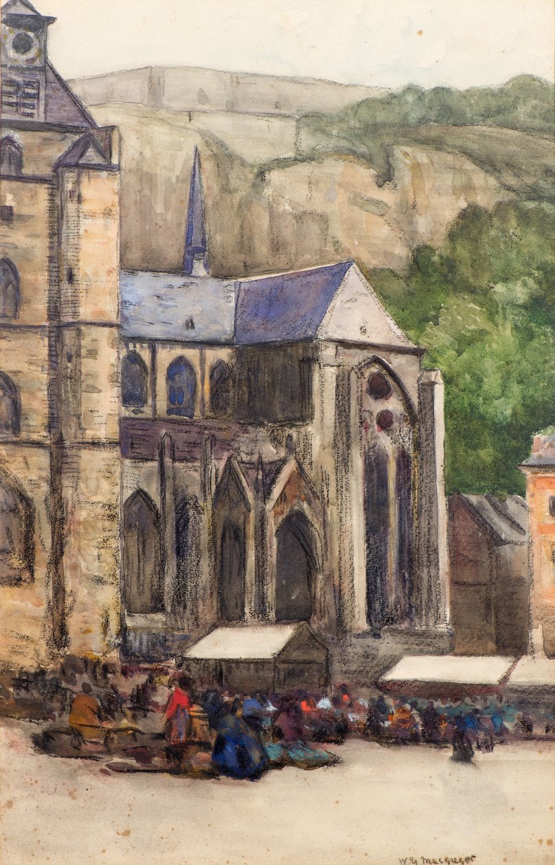 La Piazza del Mercato, Dinant da William York MacGregor