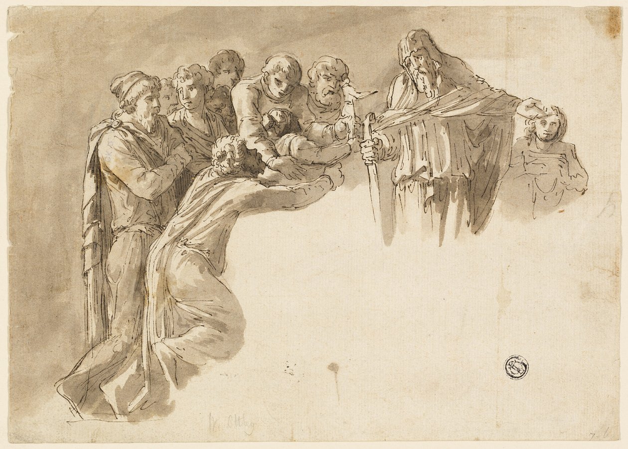 Il Patriarca e i giovani da William Young Ottley