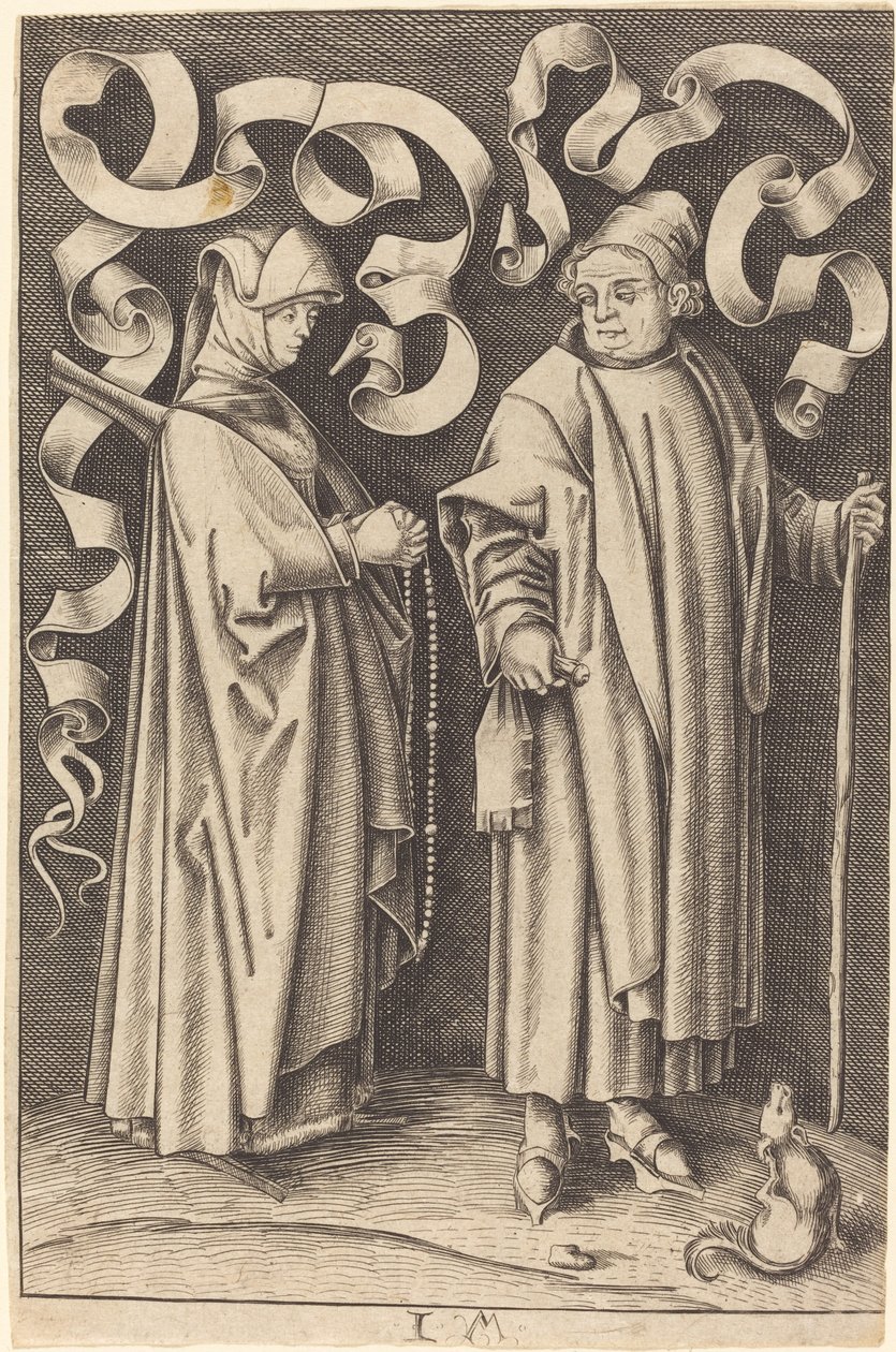 I fedeli da William Young Ottley after Israhel van Meckenem