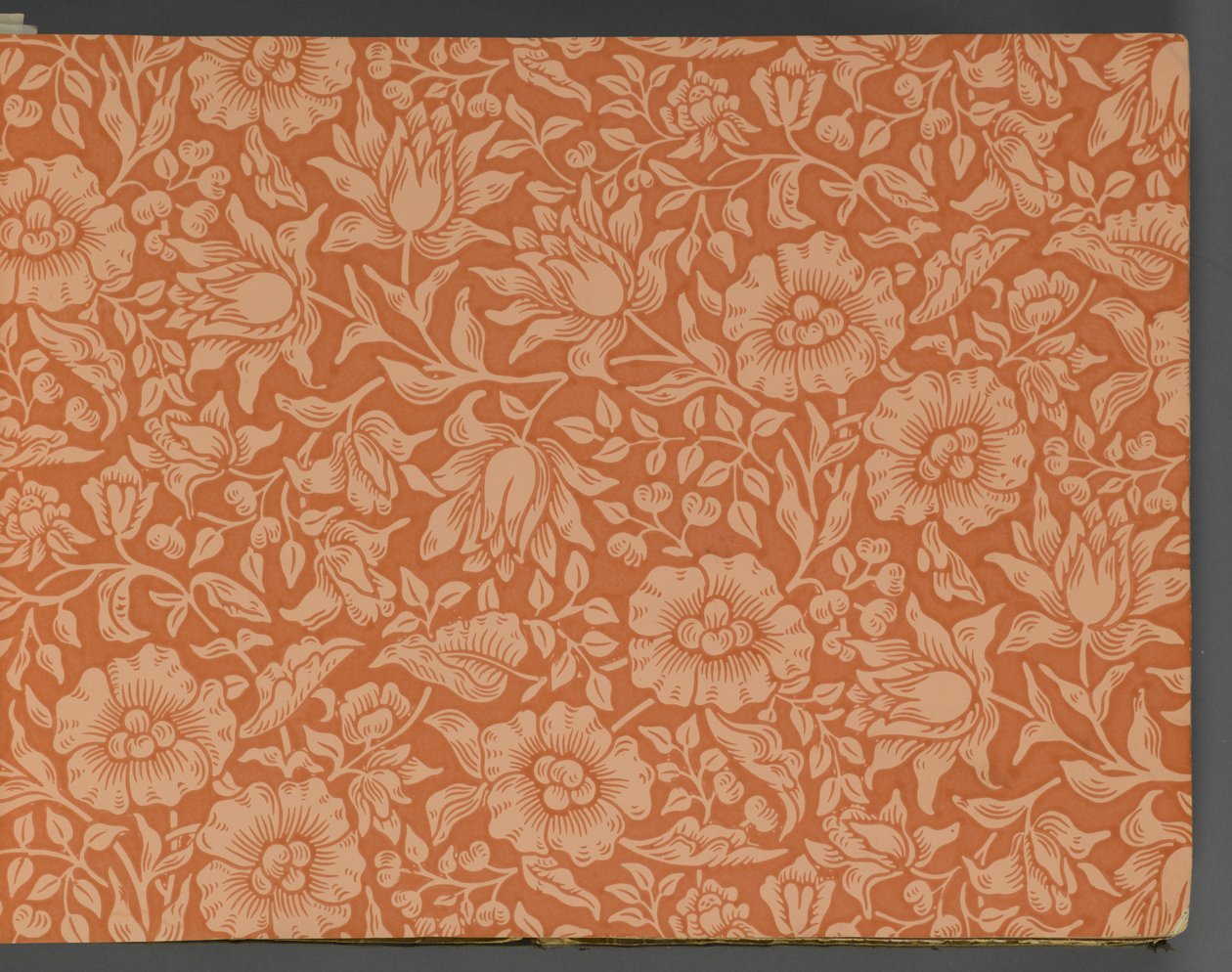 Libro campionario di carta da parati, prima del 1917 (stampa) da William and Company Morris