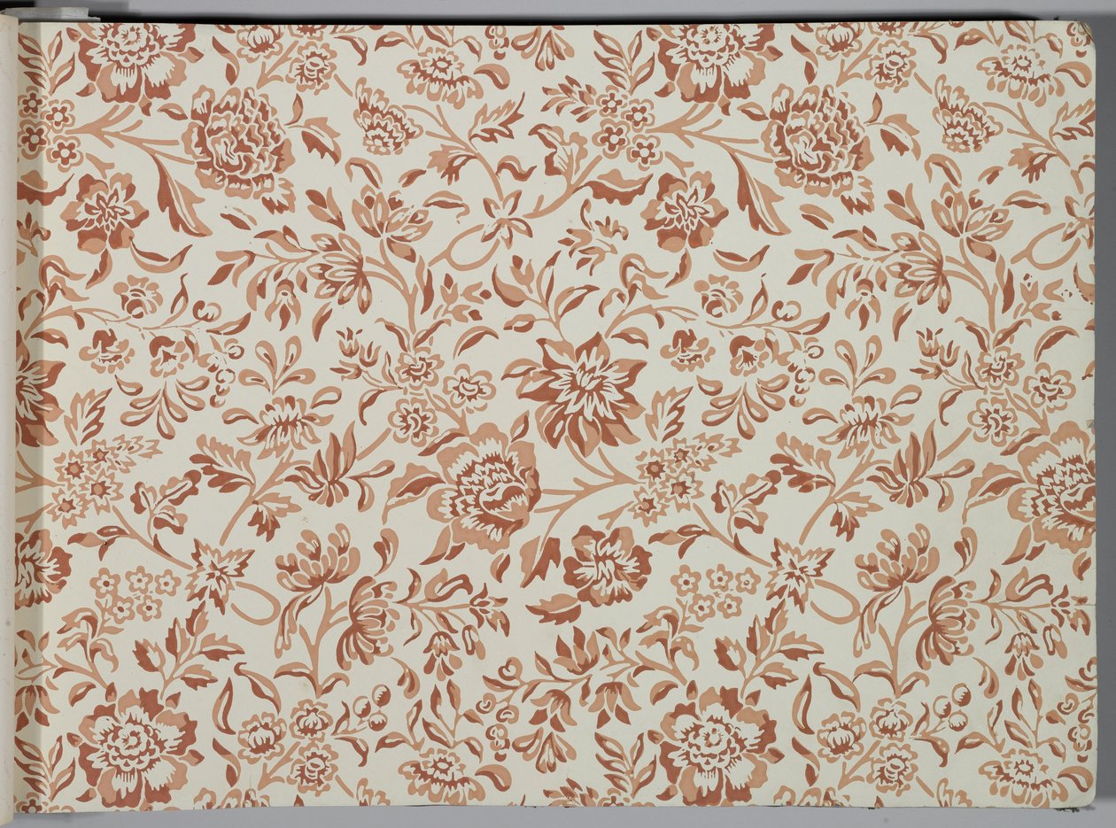 Libro campionario di carta da parati, prima del 1917 (stampa) da William and Company Morris