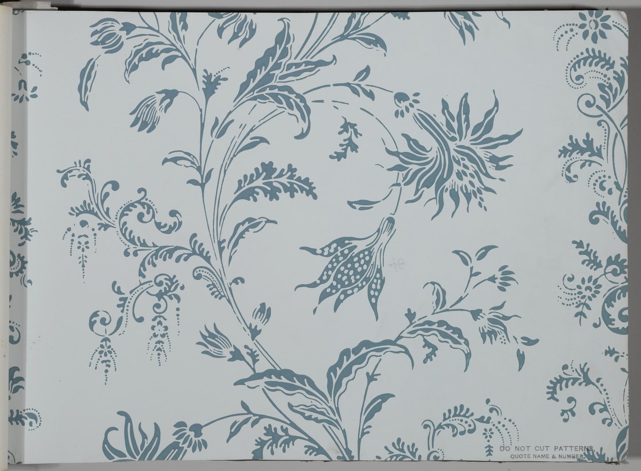 Campione di carta da parati, prima del 1917 da William and Company Morris
