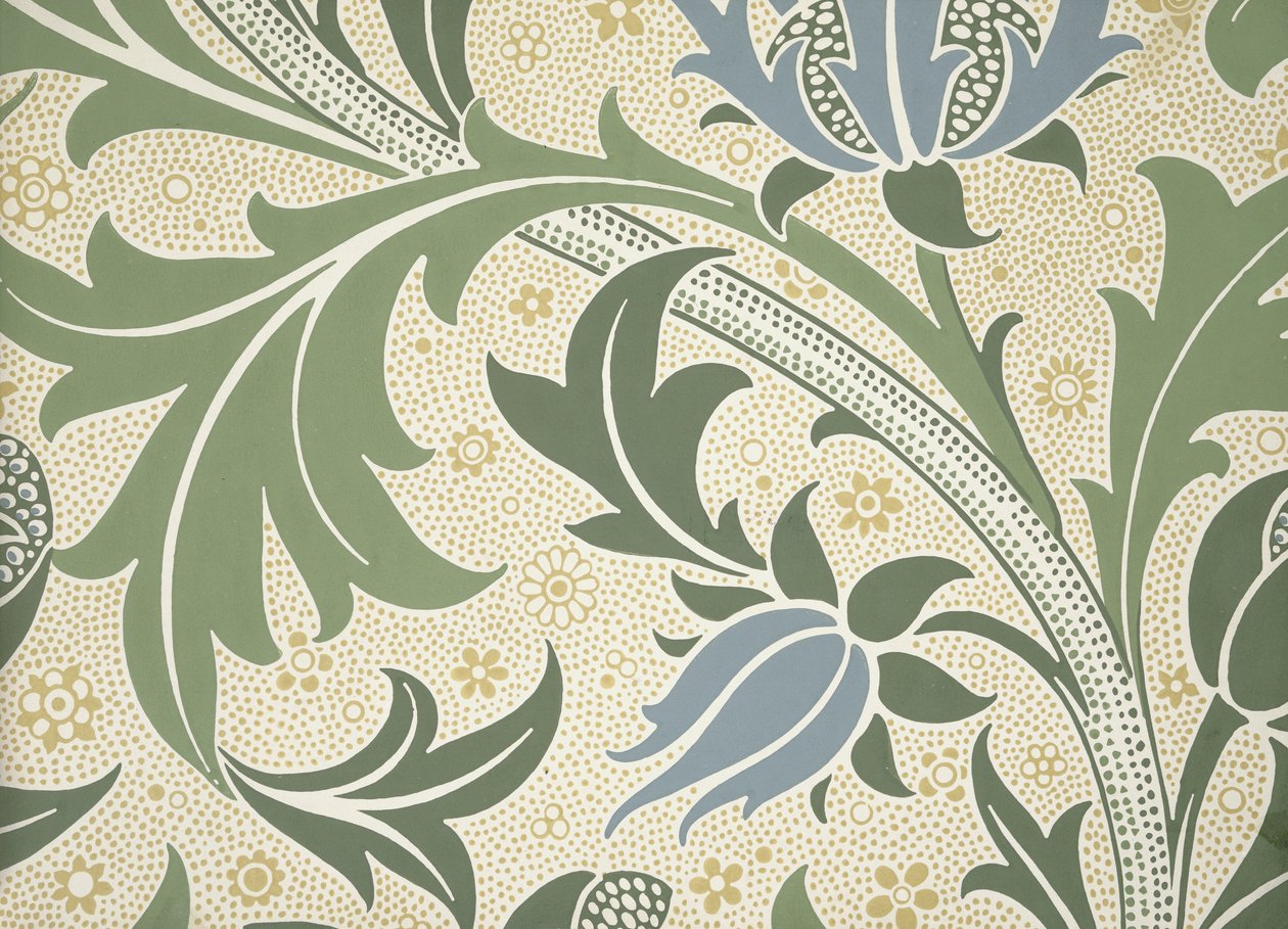 Campionario di carta da parati, prima del 1917 da William and Company Morris