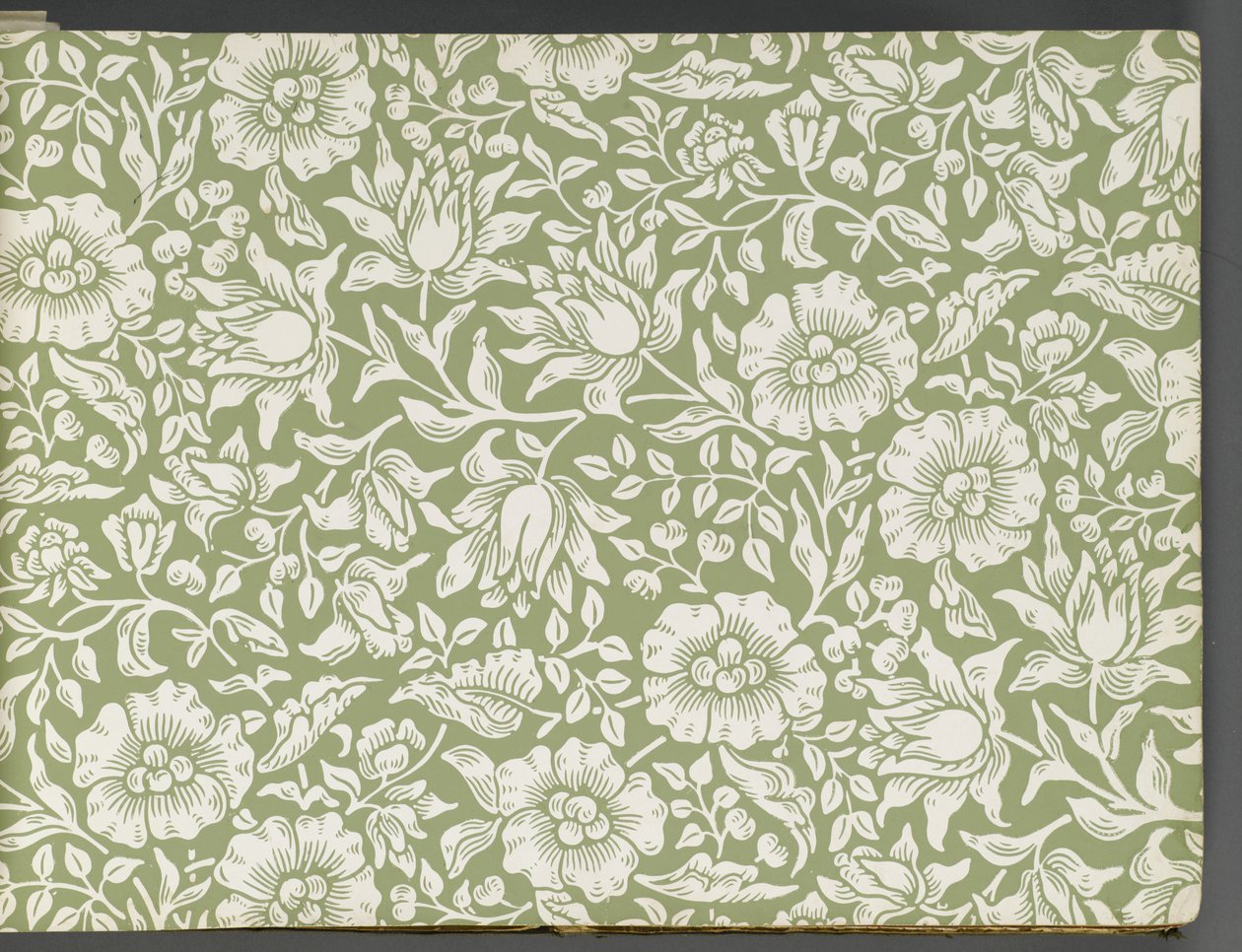 Campionario di carta da parati, prima del 1917 da William and Company Morris