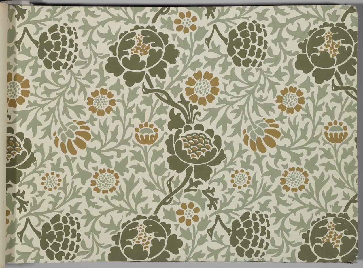Campionario di carta da parati, prima del 1917 da William and Company Morris