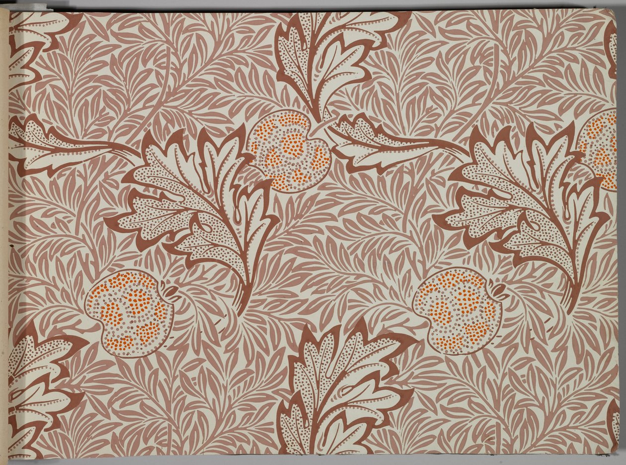 Campionario di carta da parati, prima del 1917 da William and Company Morris