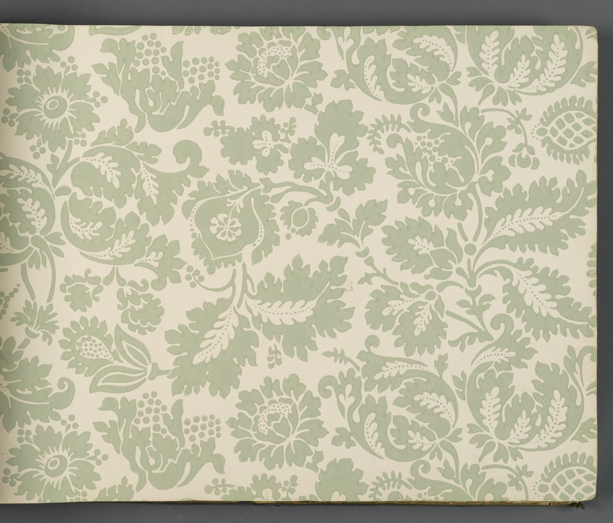 Libro di campioni di carta da parati, prima del 1917 da William and Company Morris