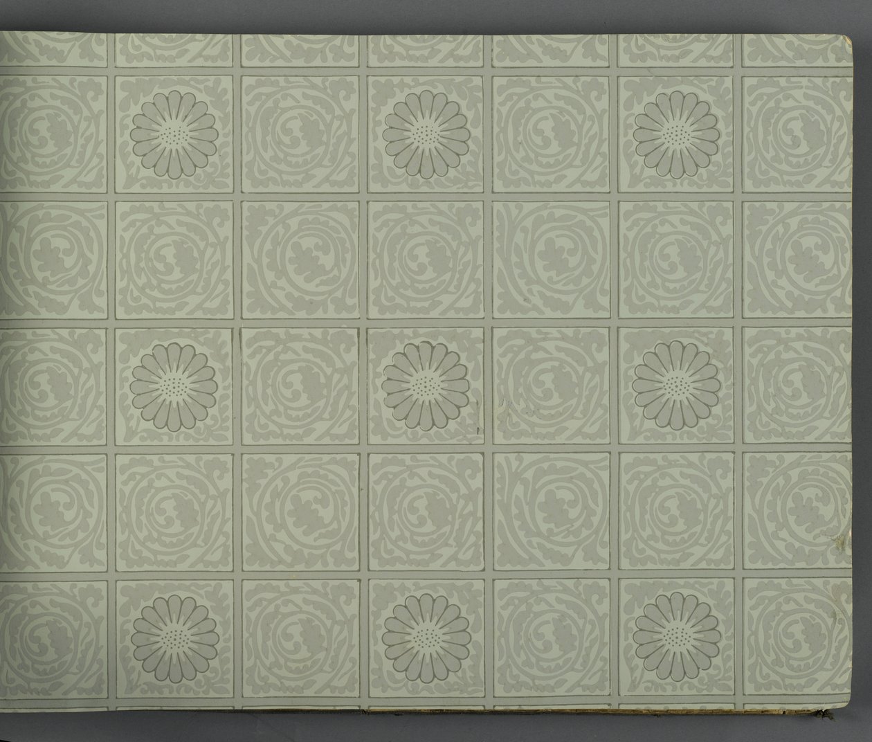 Libro di campioni di carta da parati, prima del 1917 da William and Company Morris