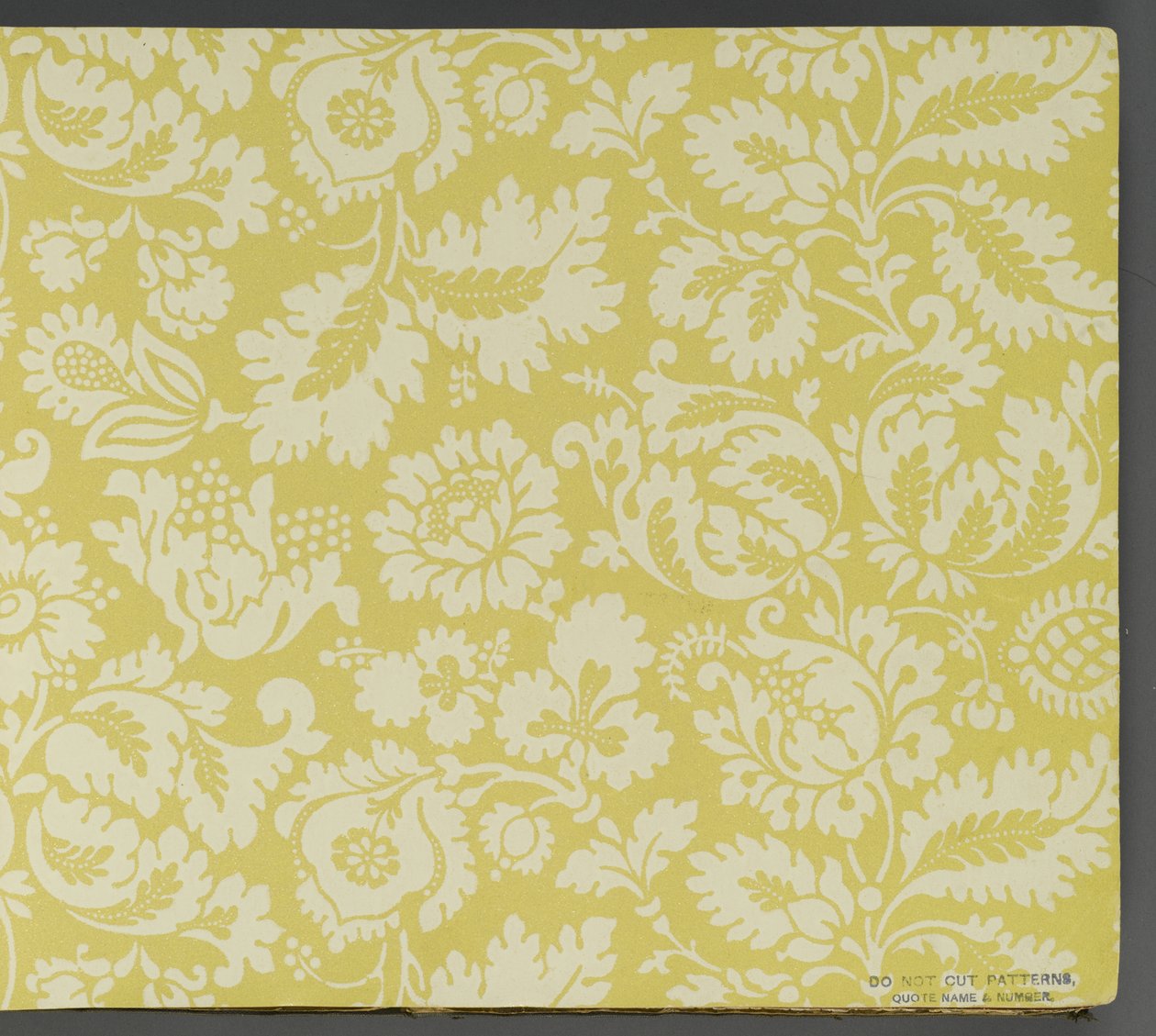 Libro di campioni di carta da parati, prima del 1917 da William and Company Morris