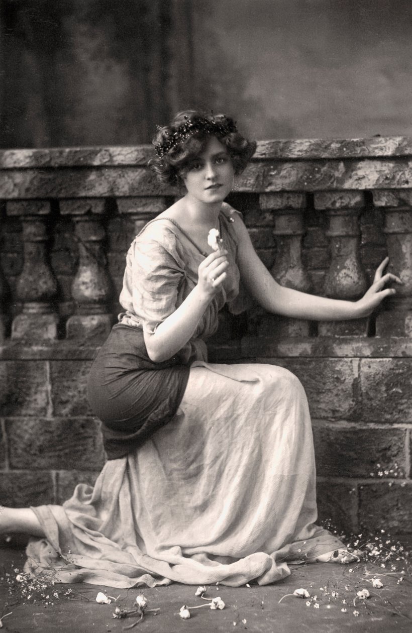 Gabrielle Ray, attrice inglese, 1900 da William and Daniel Downey