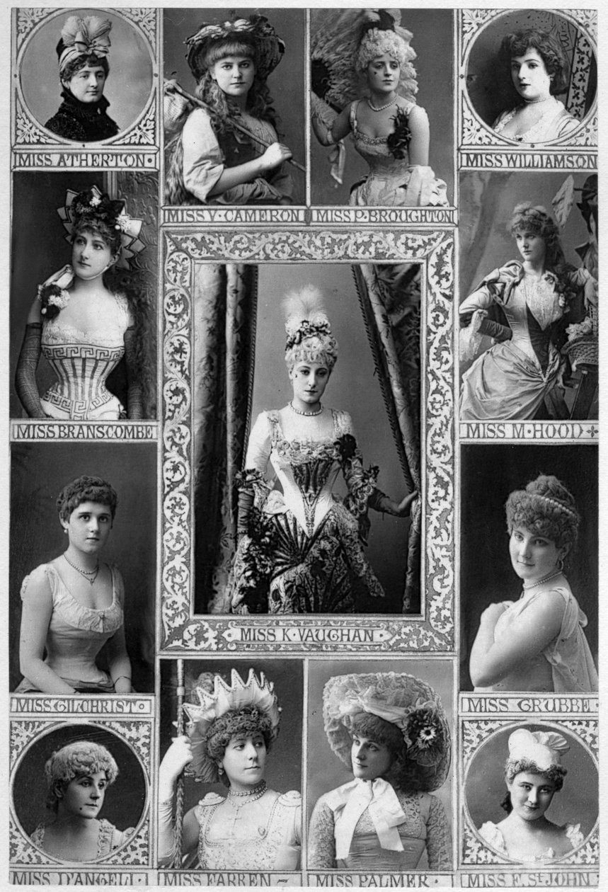 Attrici principali del XIX secolo, 1890 da William and Daniel Downey