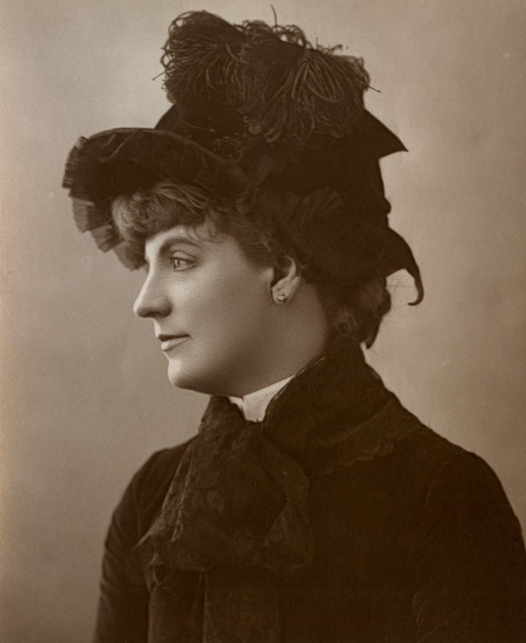 Miss Ada Rehan, attrice americana nata in Irlanda, 1888 da William and Daniel Downey
