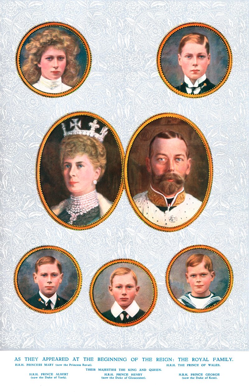 La Famiglia Reale da William and Daniel Downey